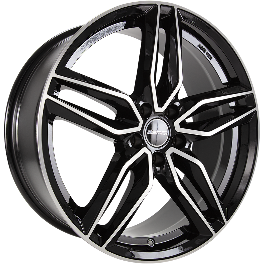 DIEWE FASTEN black diamond 9.0x19 ET48 5x112 66.6