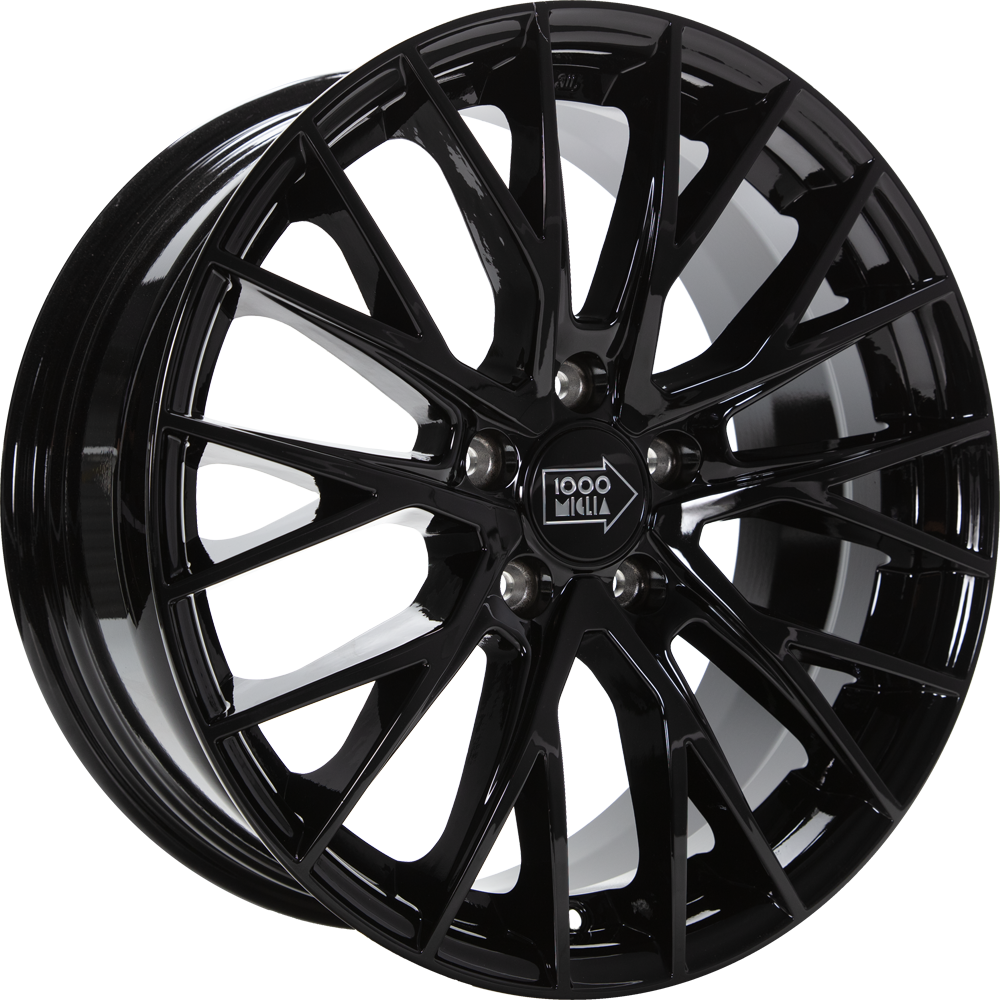 DIEWE MM1009 gloss black 8.0x18 ET30 5x112 72.2