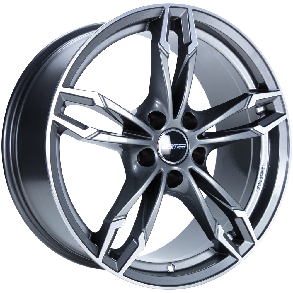 DIEWE Dea anthracite glossy 9.0x19 ET44 5x120 72.6