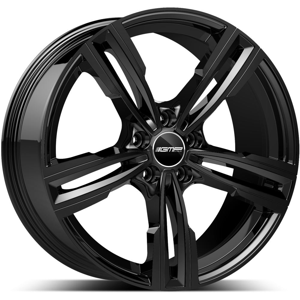 DIEWE Reven black shiny 7.5x17 ET43 5x120 72.6