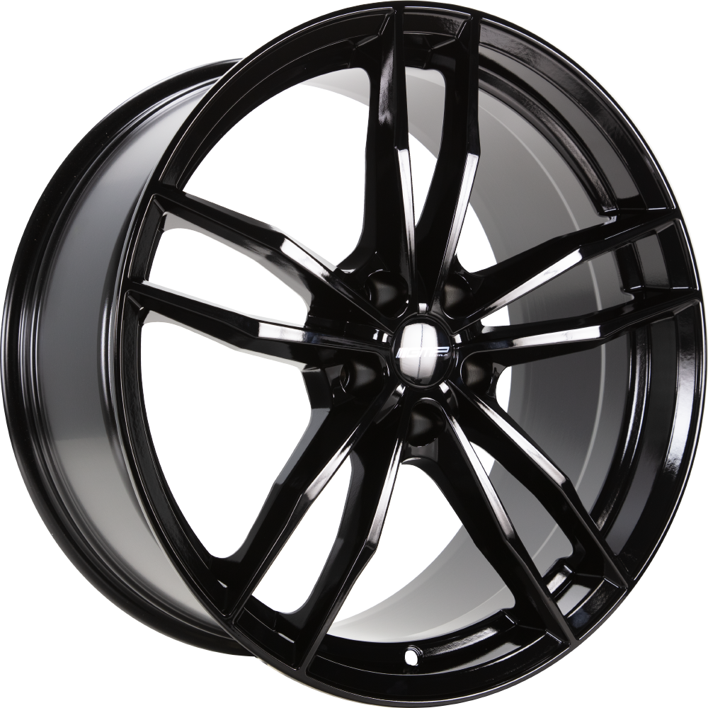 DIEWE Swan black glossy 8.5x20 ET45 5x112 66.6