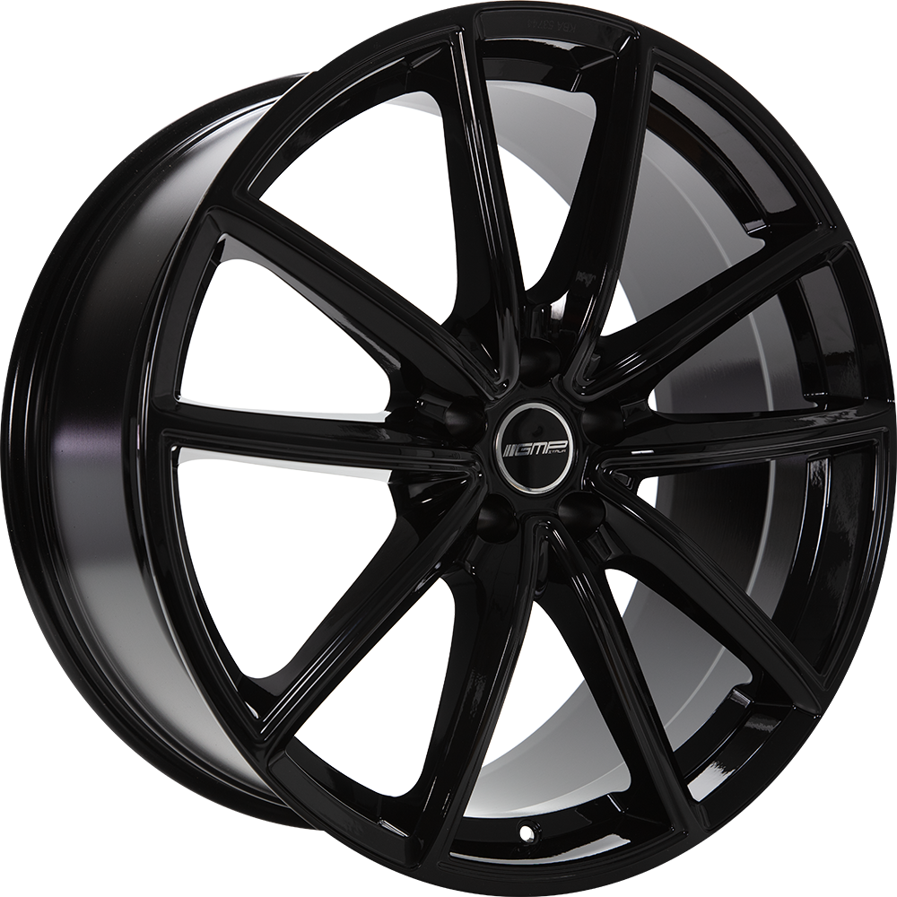 DIEWE Titan black glossy 9.5x22 ET65 5x130 71.6