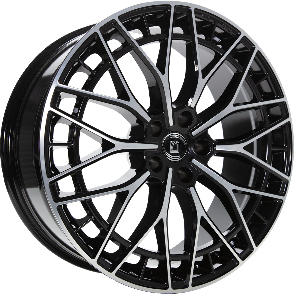 DIEWE AERO POWER gloss black polished 8.0x20 ET45 5x112 66.5