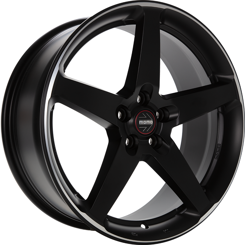 DIEWE FIVE black matt polish 8.0x18 ET42 5x100 72.3