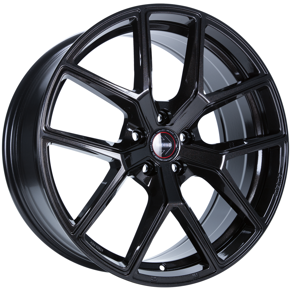 DIEWE RF01 stardust glossy black 8.5x19 ET34 5x120 72.6