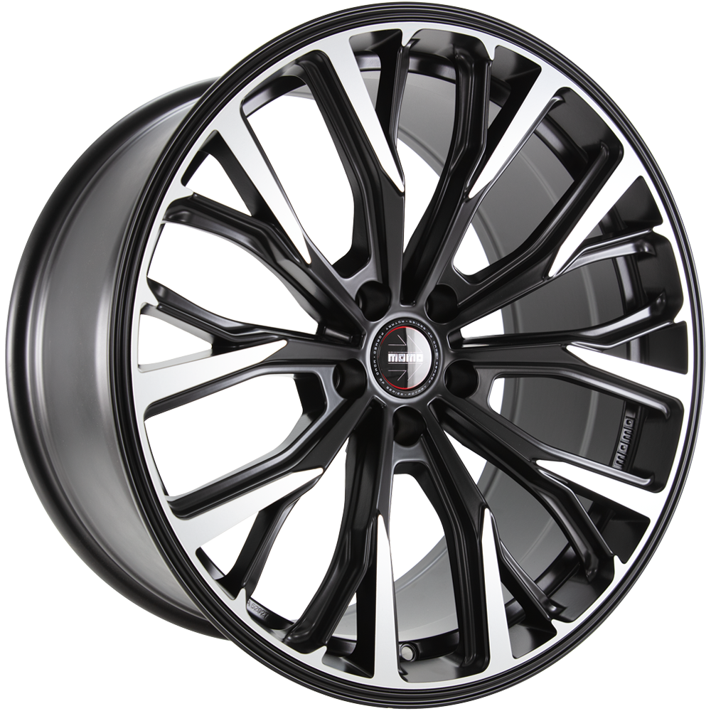 DIEWE RF02 black matt polish 9.0x20 ET40 5x112 66.6