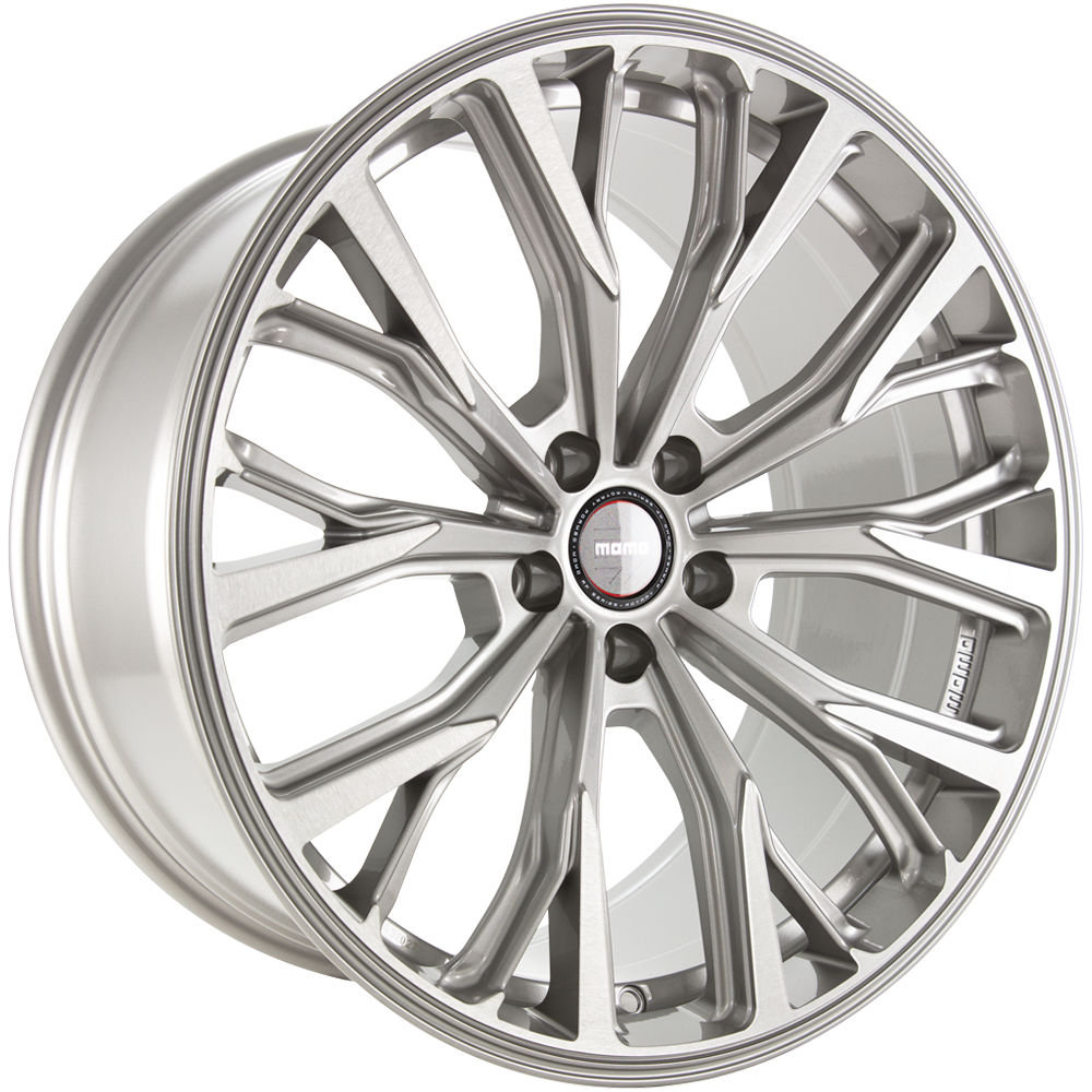 DIEWE RF02 titan silver brushed 10.0x20 ET20 5x112 66.6