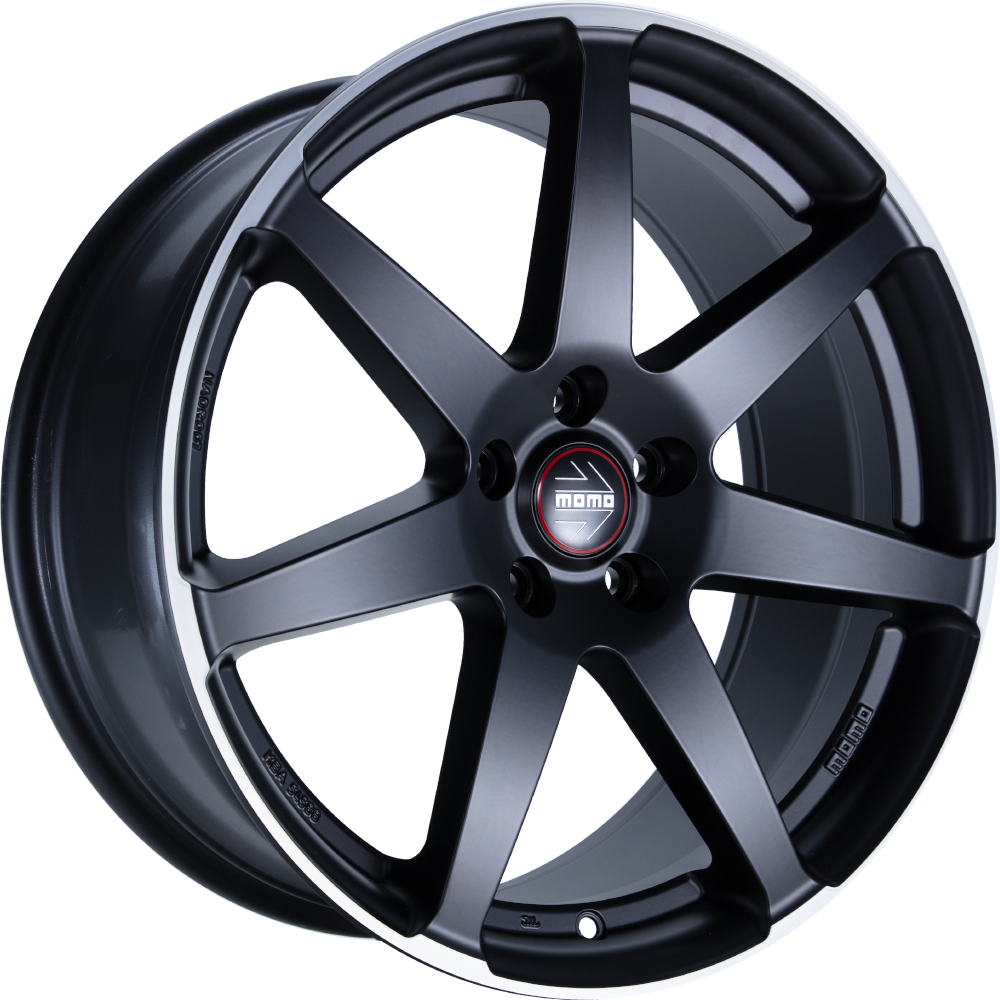 DIEWE SEVEN black matt polish 8.0x18 ET42 5x112 72.3