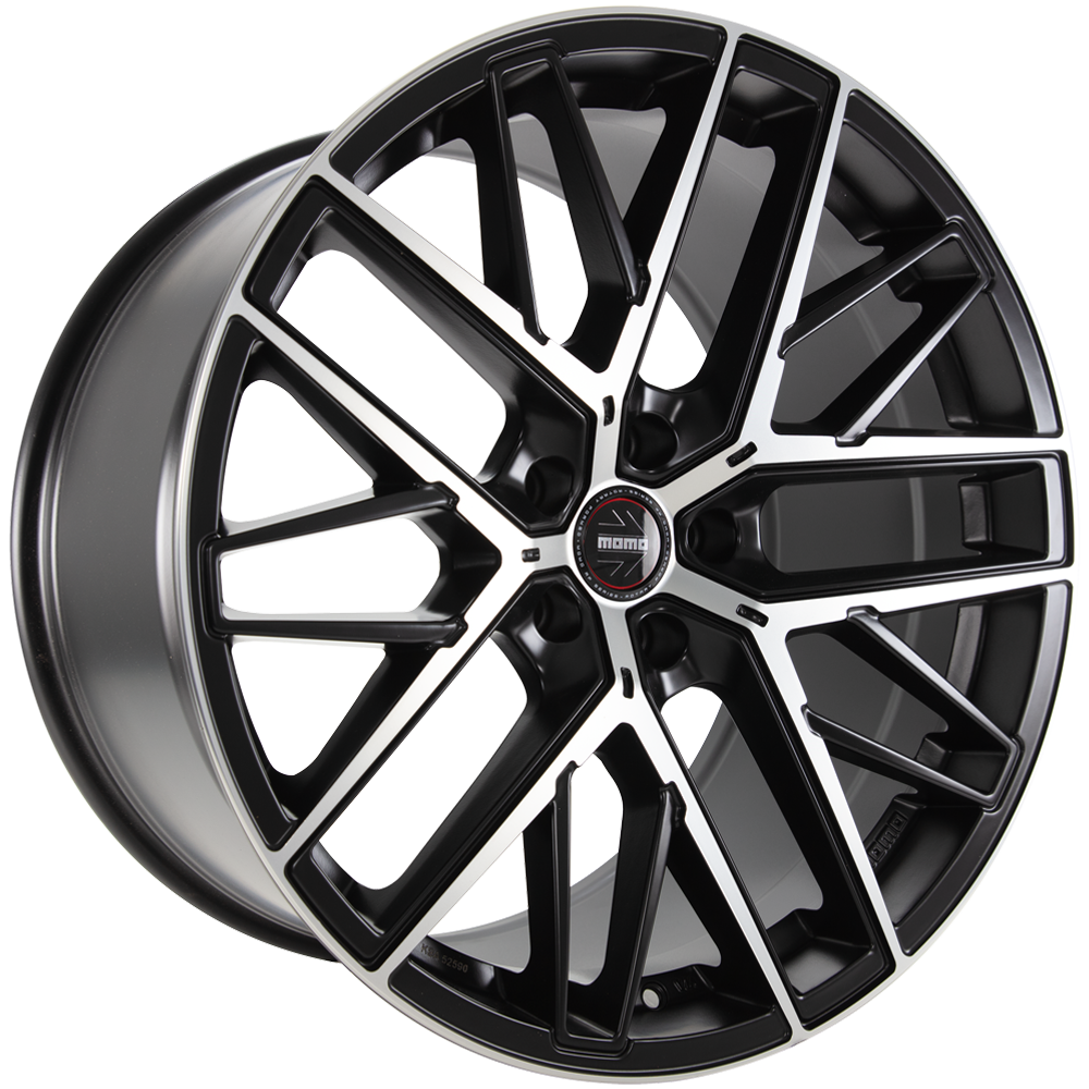 DIEWE RFX01 black matt polish 10.0x21 ET40 5x120 74.1