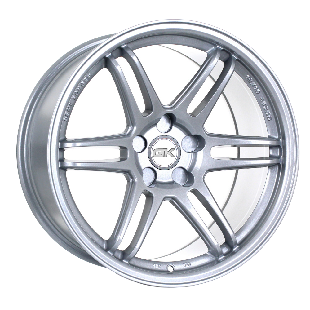 GK 715.FL GLOSS SILVER 8.0x18 76.1
