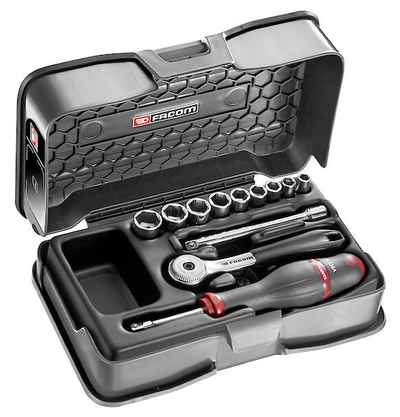 FACOM Steckschluessel-Set 1/4 R.151B, 12-Tlg