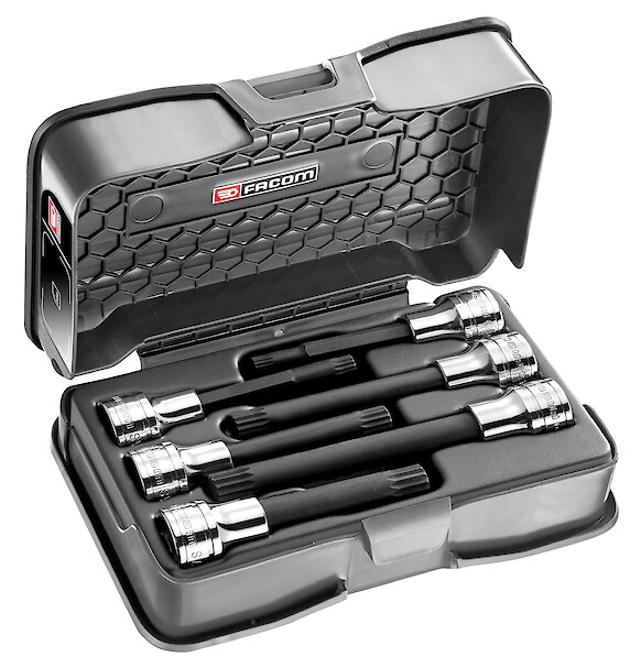 FACOM Steckschluessel-Set 1/2 Lang M6-M12