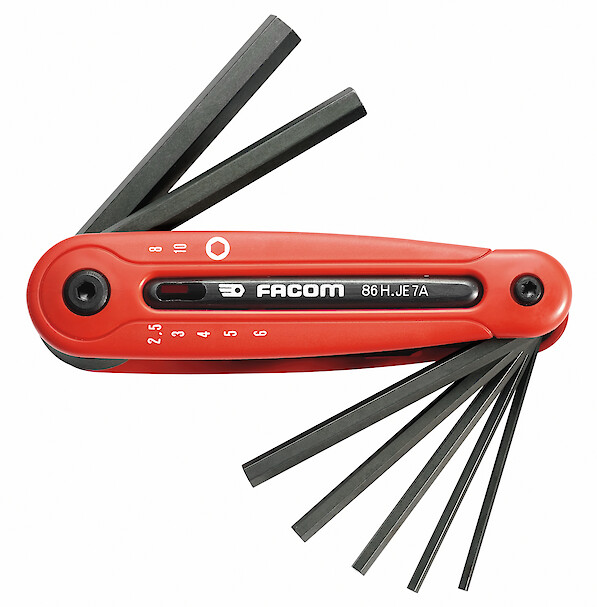 FACOM Jeu Monture 7 Cl Male 2,5-10Mm