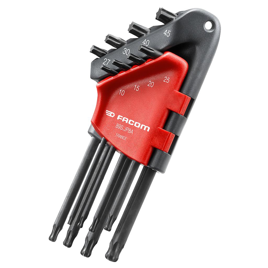 FACOM Stiftschluessel Torx, Halter, 8-Tlg