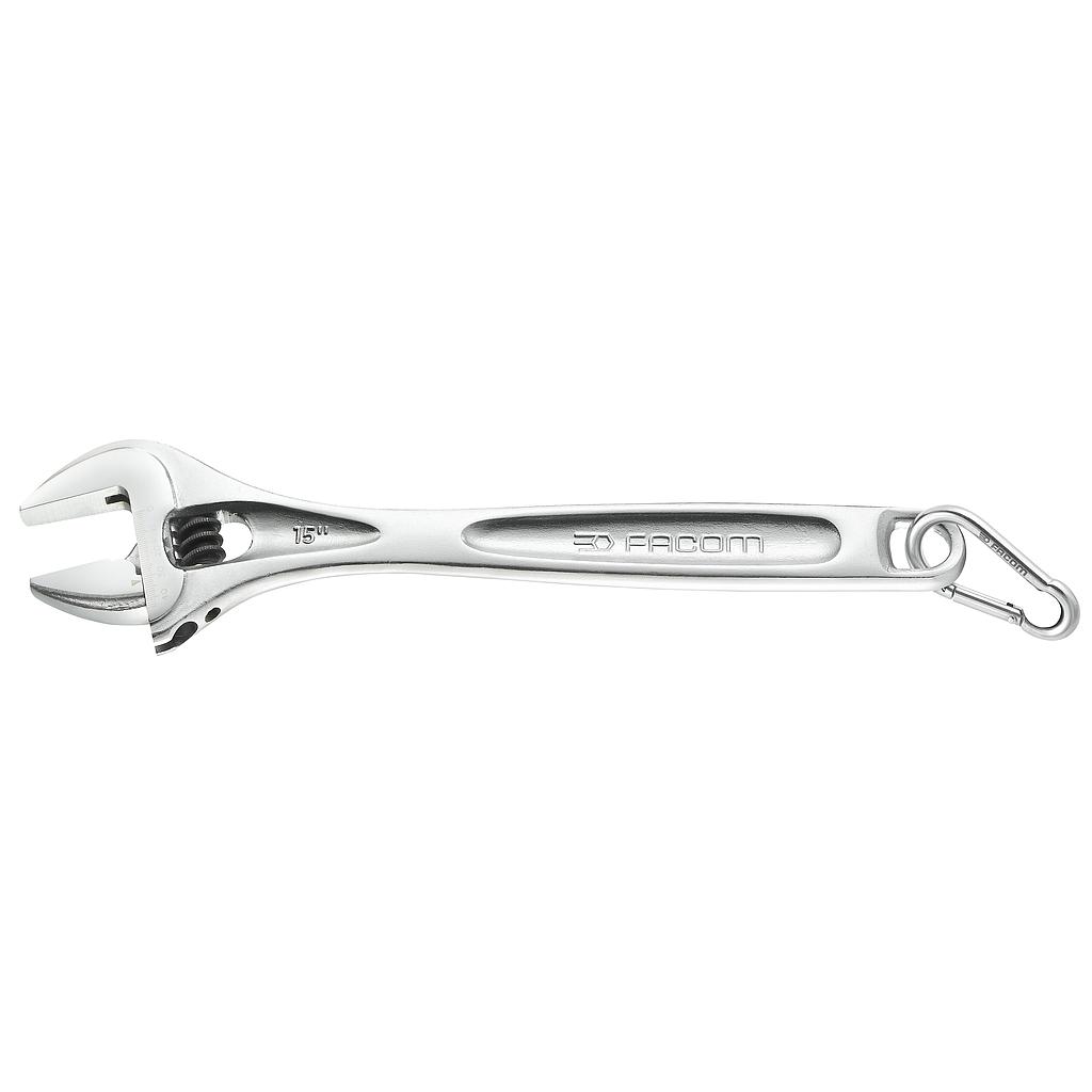 FACOM Cle A Molette Chromee 18'