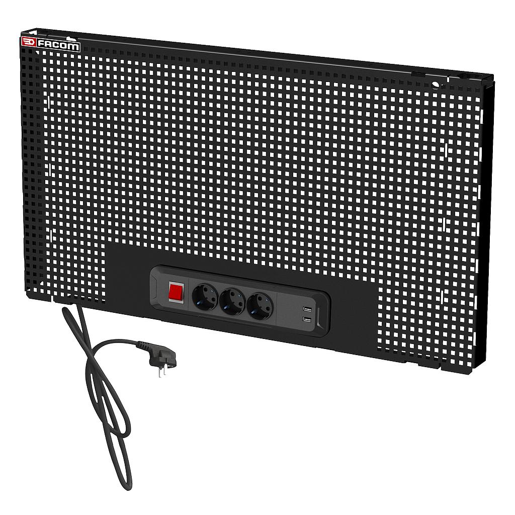 FACOM Jls3- Demi-Panneau  Elec Avec Usb Noir