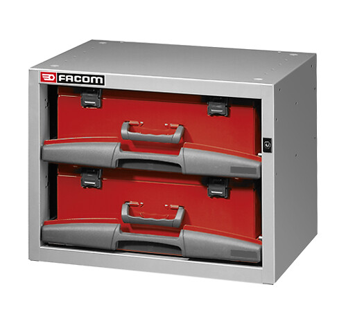FACOM Regal Klein Tief 2 Schubladen Lose