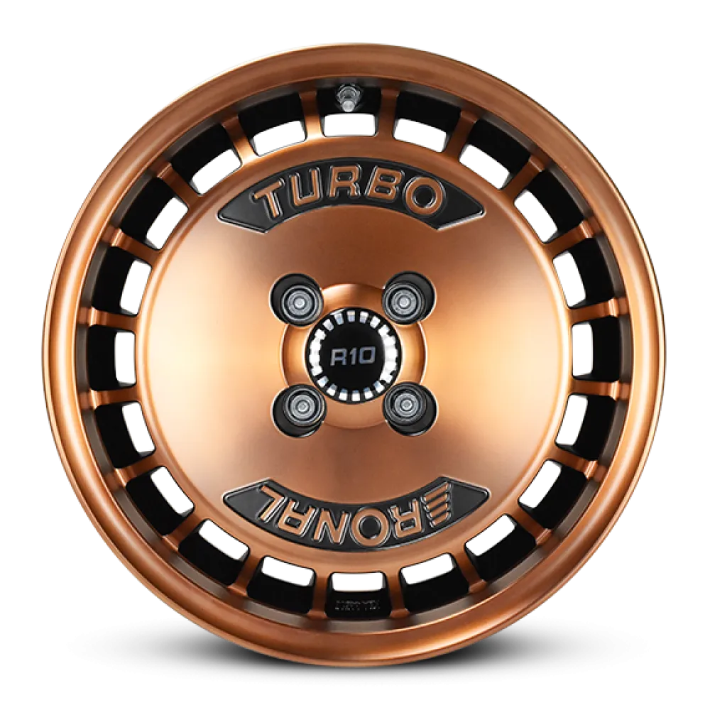 RONAL R10 TURBO COPPER MATT-FRONT DIAMOND CUT 7.0x15 ET37 4x100 68.0