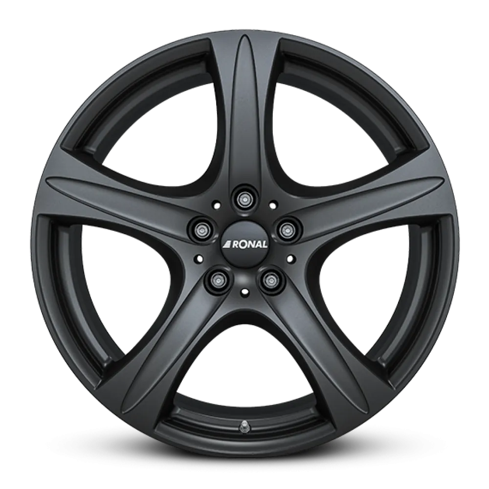 RONAL R55 SUV MATT BLACK 8.5x18 ET45 5x120 65.1 MX