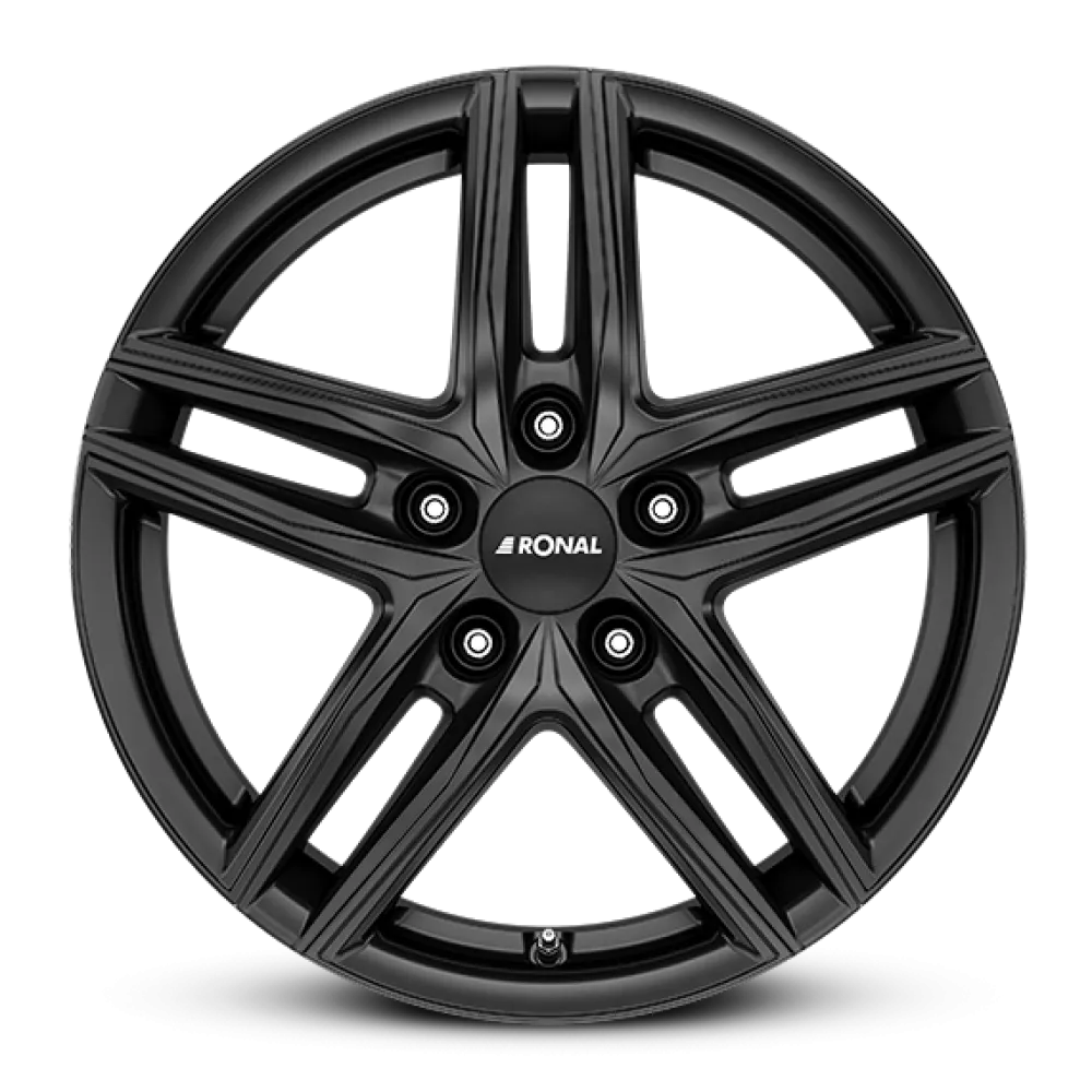 RONAL R65 JET BLACK-MATT 8.5x20 ET35 5x114.3 82.0