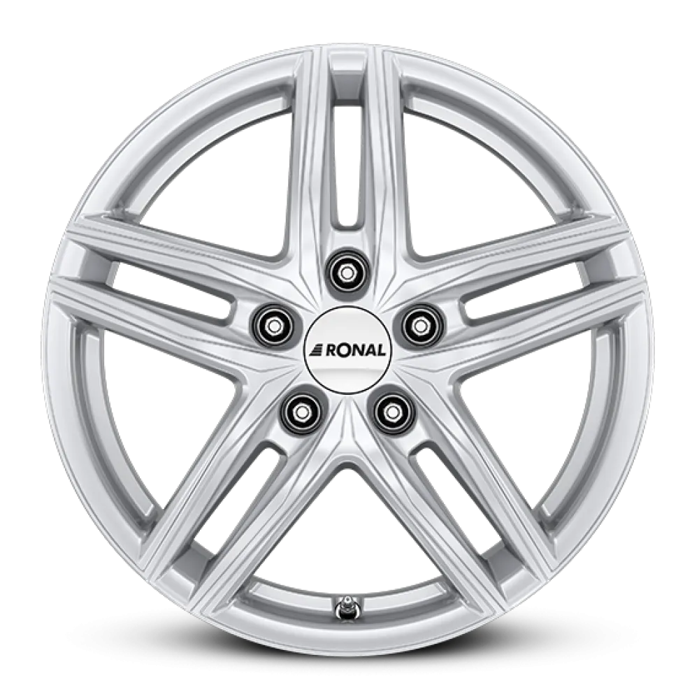 RONAL R65 SILVER 8.5x20 ET40 5x112 76.0