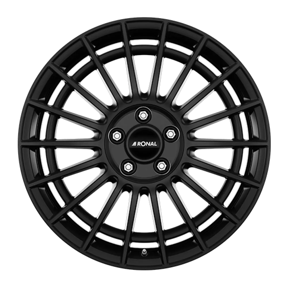 RONAL R73 JET BLACK MATT 7.5x18 ET51 5x112 57.1 EAB
