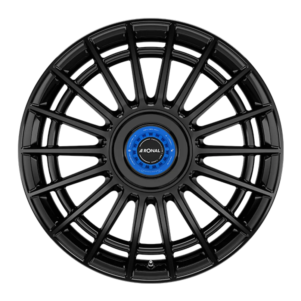 RONAL R73 REV-M JET BLACK MATT 7.5x18 ET40 5x108 68.0 EAB