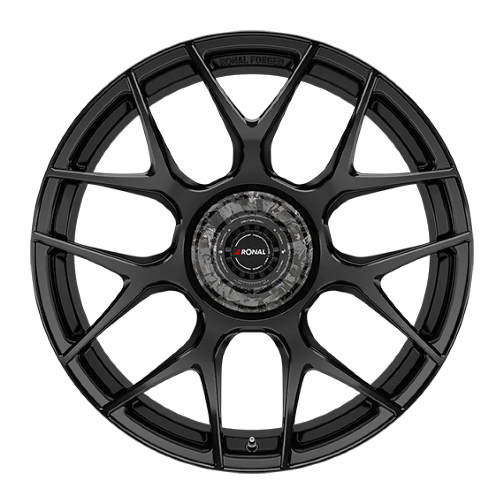 RONAL RF1 REV-FCRB JET BLACK-MATT 9.0x20 ET45 5x114.3 82.0