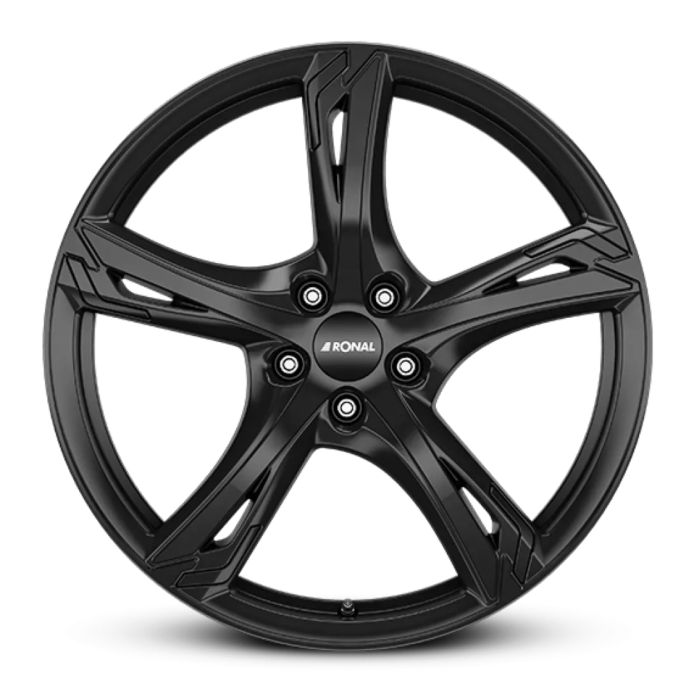 RONAL R62 JET BLACK 7.5x17 ET40 5x114.3 82.0