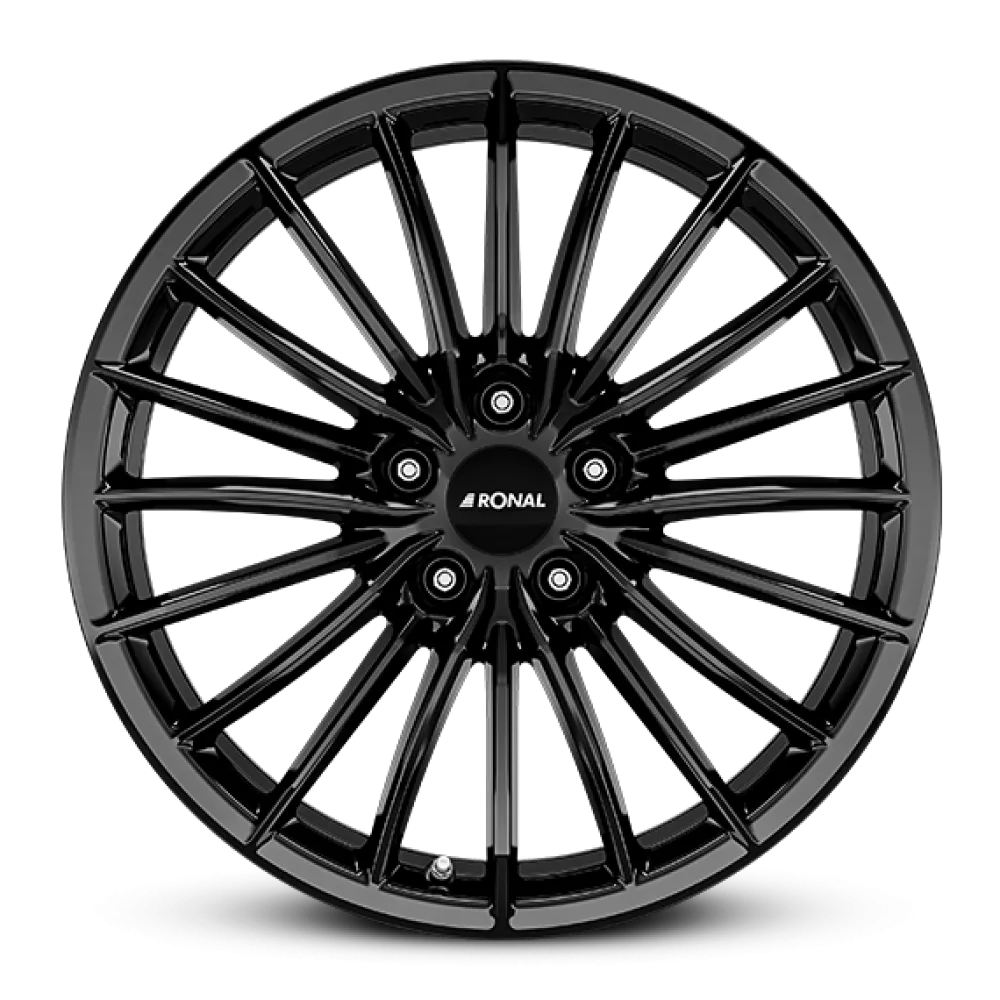RONAL R68 JET BLACK 8.5x19 ET49 5x112 76.0 EAA
