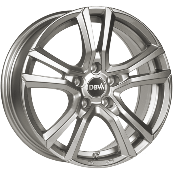 DBV Andorra shadow silber 8.0x18 ET48 5x112 74.1