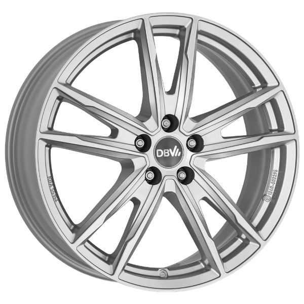 DBV Florida KF silver 6.5x16 ET50 5x108 63.4