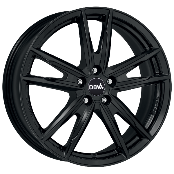 DBV Florida KF black black 7.0x18 ET43 5x112 57.1