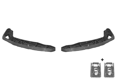 Jeu support pare-chocs arrière 208