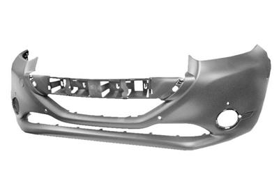 Stossstange vorne 208 grundiert mit Löcher für Parksensoren