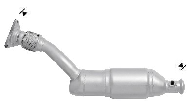 Kangoo 6/03- (1.6i-16V 4x4) katalysator