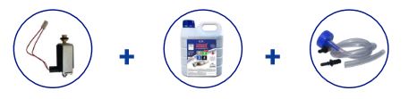 Kit di riparazione serbatoio (include pompa e fluido)