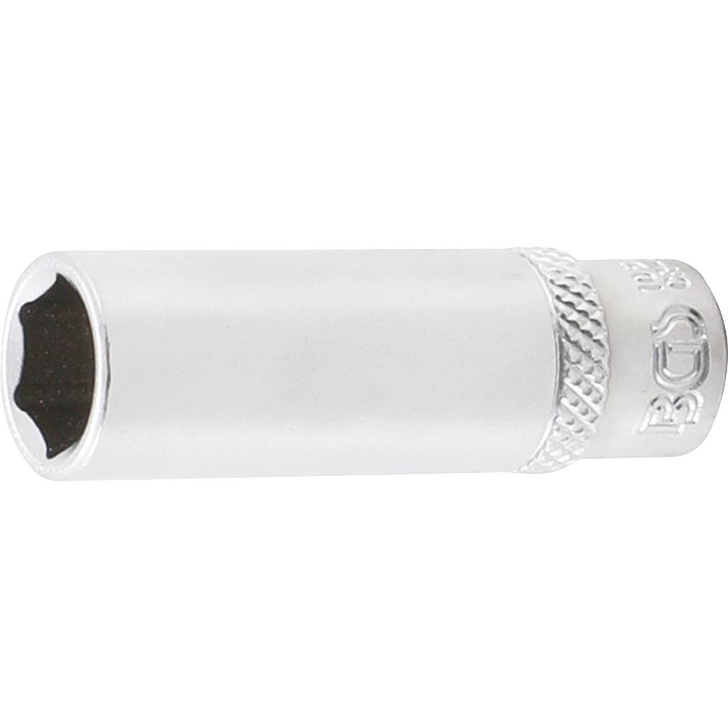 Steckschlüssel-Einsatz Sechskant, tief | Antrieb Innenvierkant 6,3 mm (1/4&quot;) | SW 11 mm