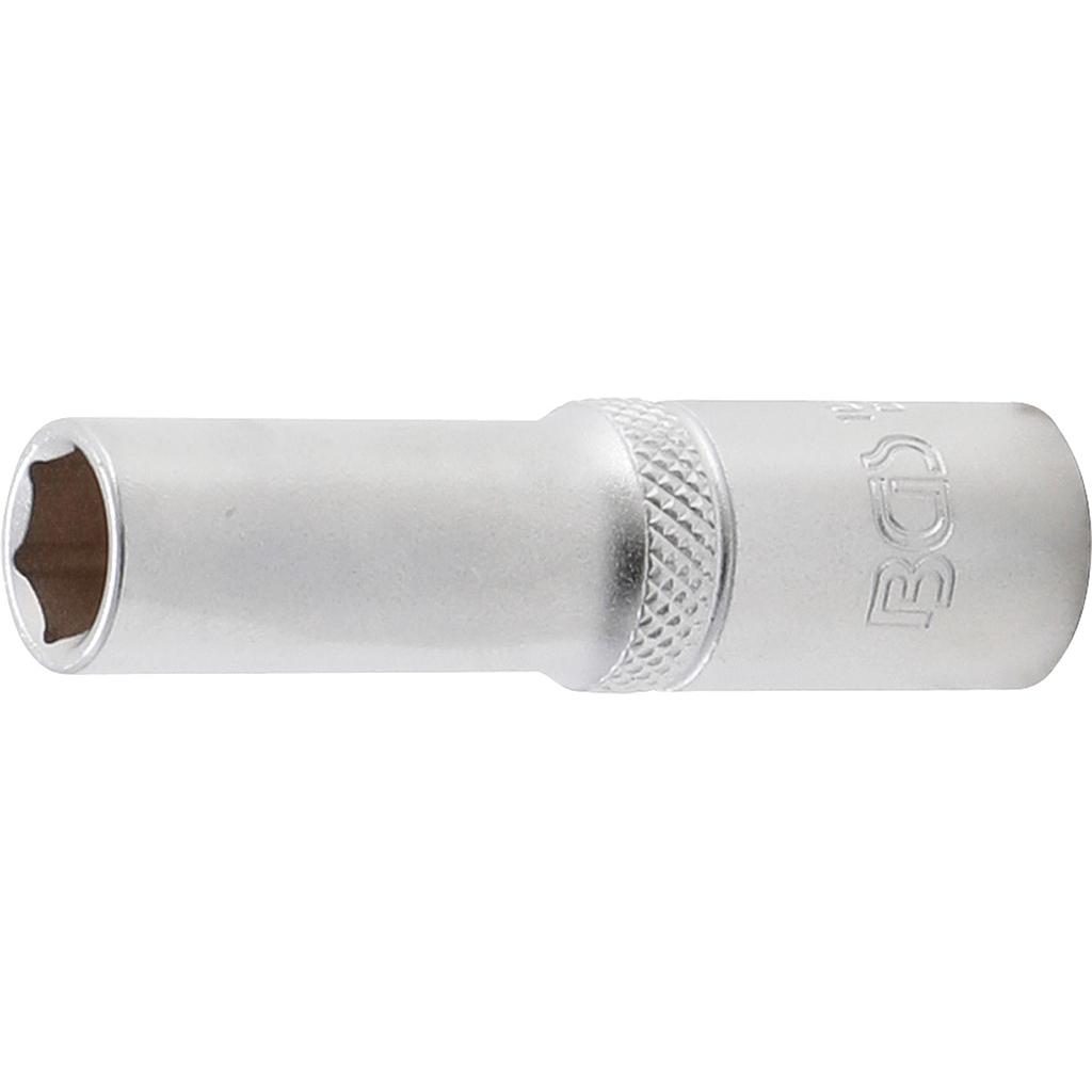 Steckschlüssel-Einsatz Sechskant, tief | Antrieb Innenvierkant 10 mm (3/8&quot;) | SW 10 mm