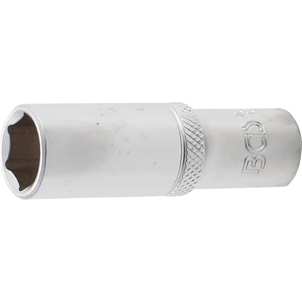 Steckschlüssel-Einsatz Sechskant, tief | Antrieb Innenvierkant 10 mm (3/8&quot;) | SW 14 mm