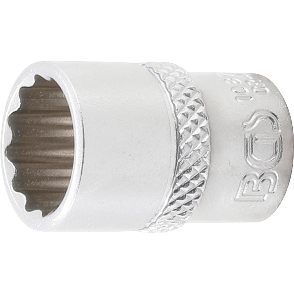 Steckschlüssel-Einsatz Zwölfkant | Antrieb Innenvierkant 6,3 mm (1/4&quot;) | SW 15/32&quot;