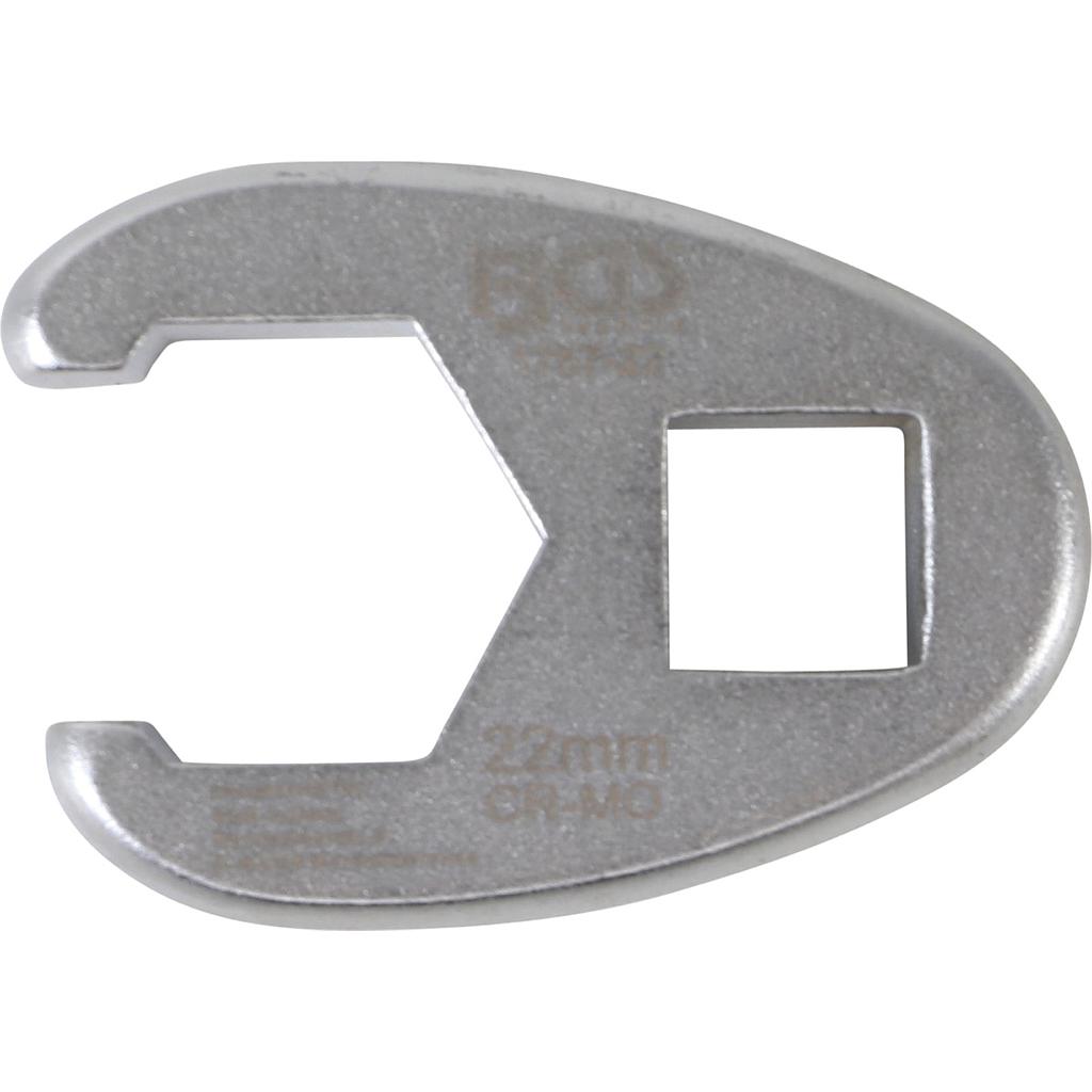 Hahnenfussschlüssel | Antrieb Innenvierkant 12,5 mm (1/2&quot;) | SW 22 mm