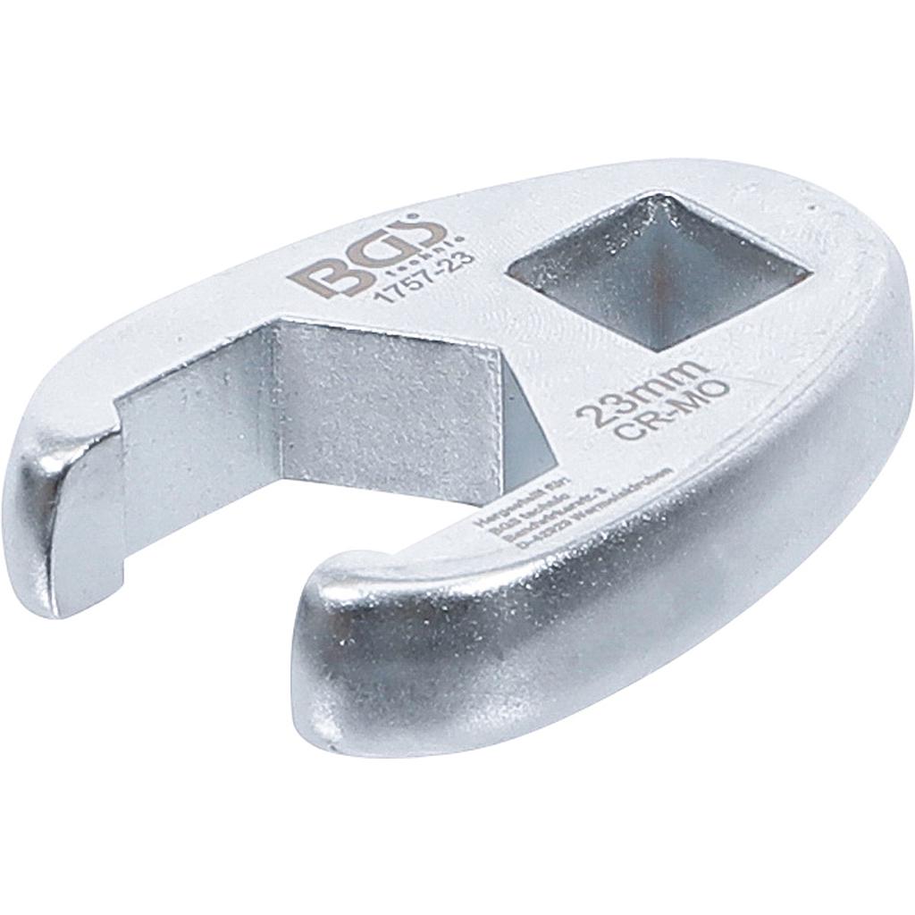 Hahnenfussschlüssel | Antrieb Innenvierkant 12,5 mm (1/2&quot;) | SW 23 mm
