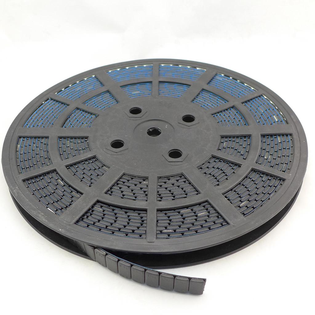 Adhesive weight anthracite roll of 6kg (5g) steel plastic coated 
