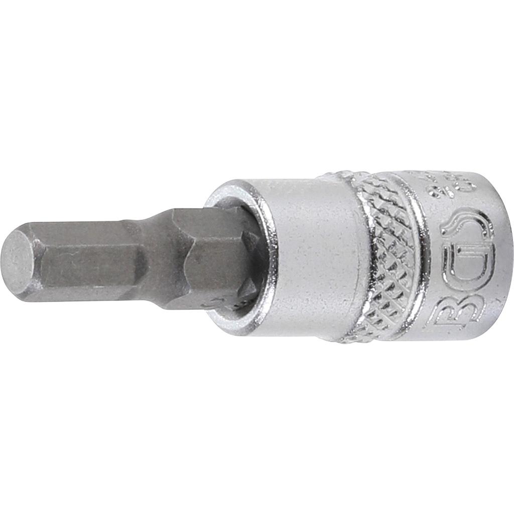 Bit-Einsatz | Antrieb Innenvierkant 6,3 mm (1/4&quot;) | Innensechskant 5 mm