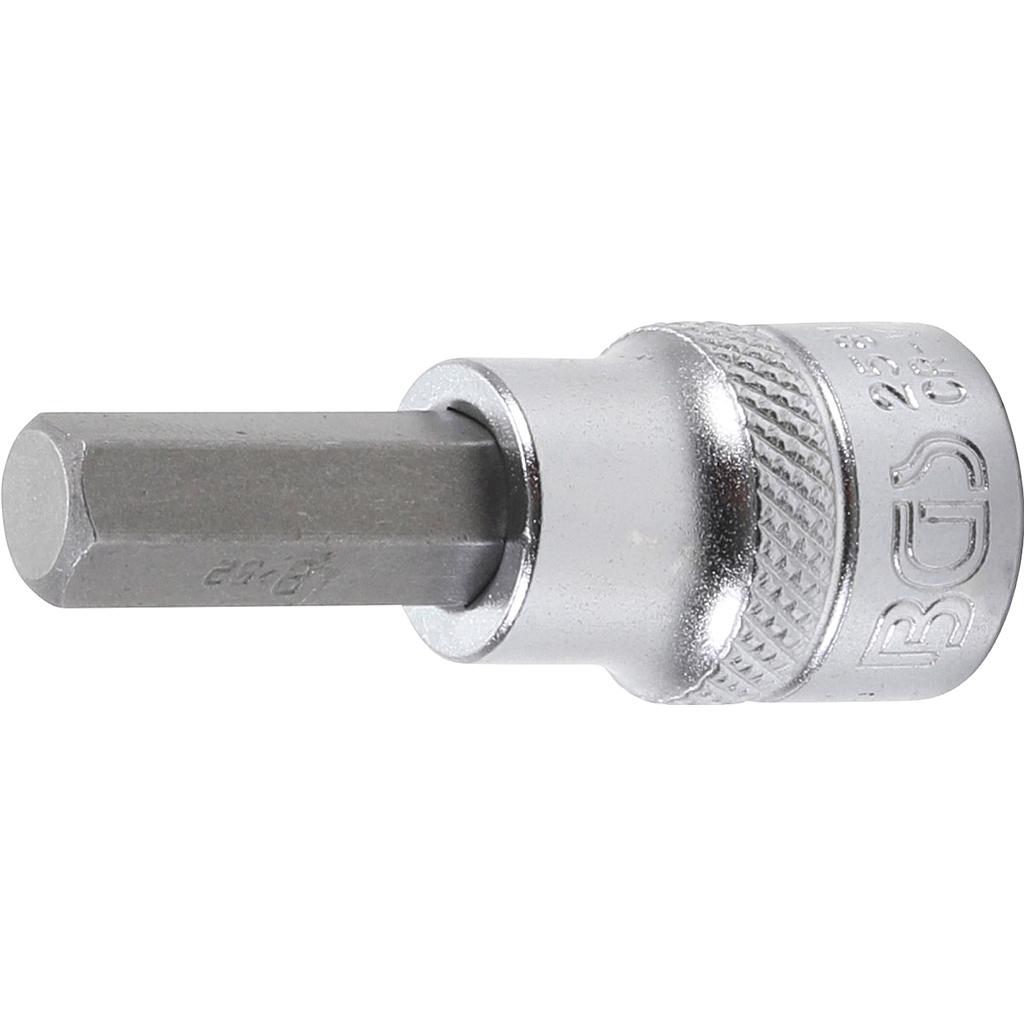 Bit-Einsatz | Antrieb Innenvierkant 10 mm (3/8&quot;) | Innensechskant 8 mm