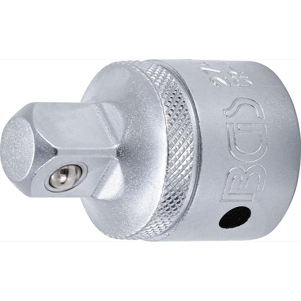Steckschlüssel-Adapter | Innenvierkant 20 mm (3/4&quot;) - Aussenvierkant 12,5 mm (1/2&quot;)