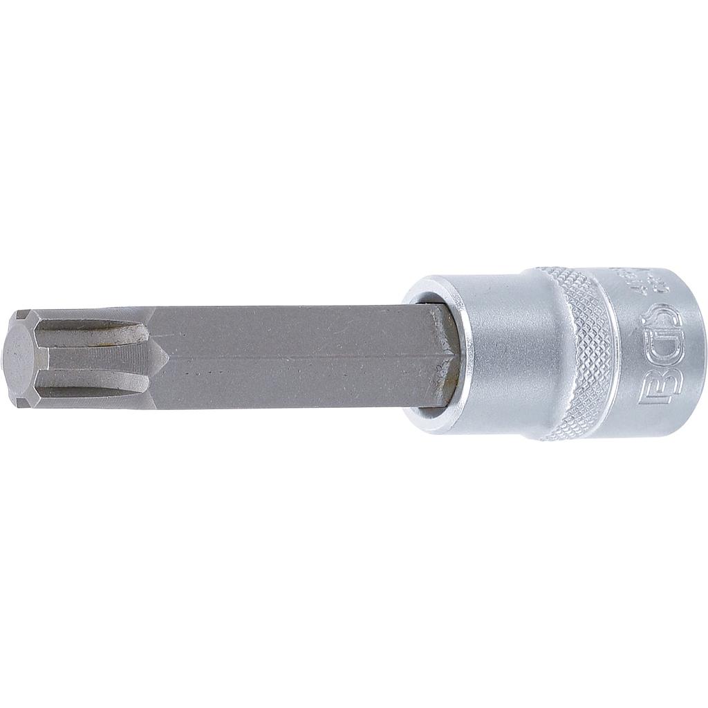 Bit-Einsatz | Länge 100 mm | Antrieb Innenvierkant 12,5 mm (1/2&quot;) | Keil-Profil (für RIBE) M14