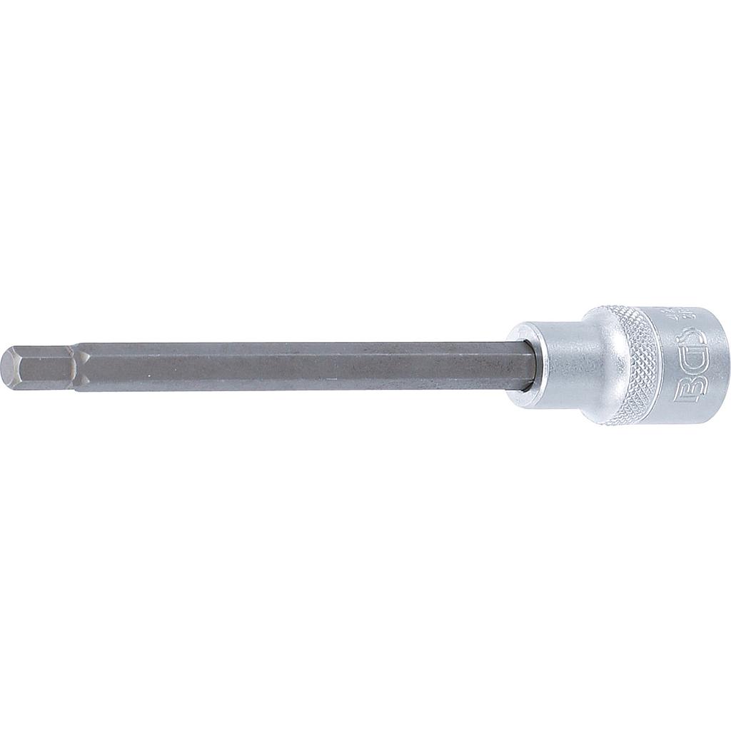 Bit-Einsatz | Länge 140 mm | Antrieb Innenvierkant 12,5 mm (1/2&quot;) | Innensechskant 7 mm