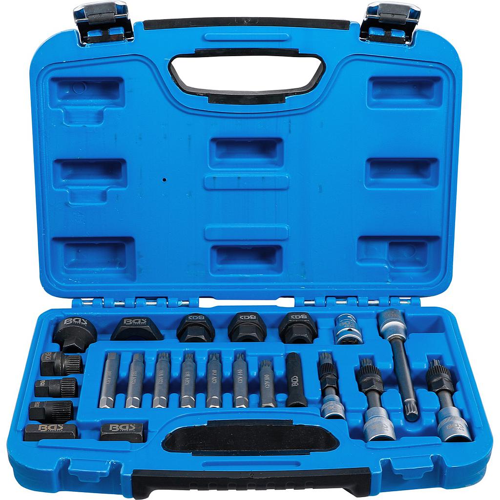 Lichtmaschinen Bit- und Steckschlüssel-Satz | 23-tlg.